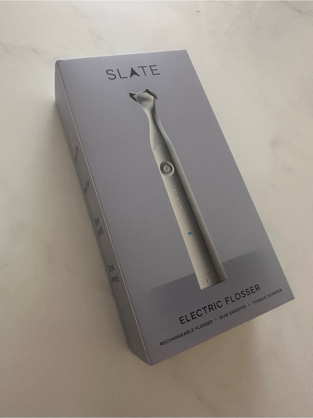 Slate electric flosser